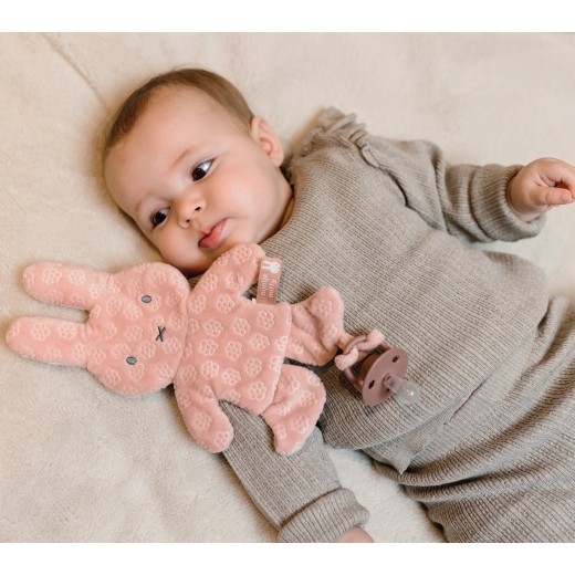 Πανάκι Παρηγοριάς Ροζ Miffy Flowers