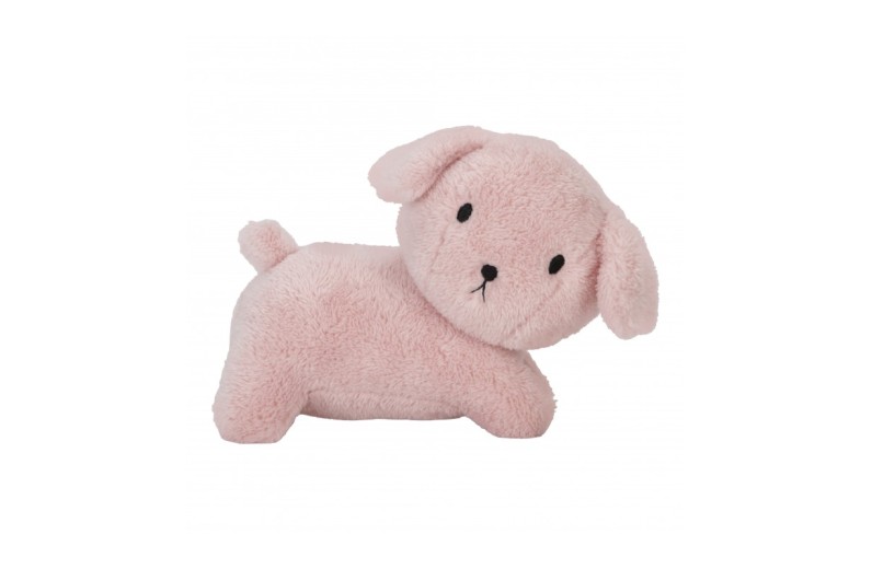 Miffy Fluffy Λούτρινο Σκυλάκι Ροζ 25cm