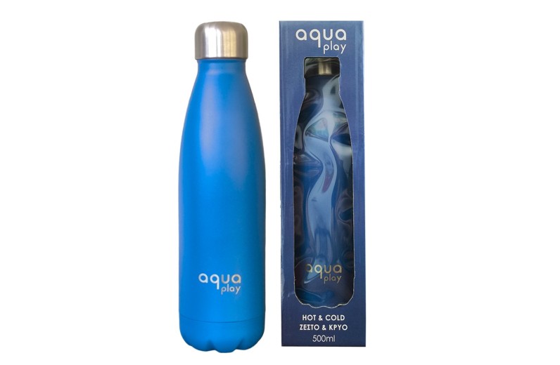 Μπουκάλι Θερμός 500 ml AquaPlay Μπλε