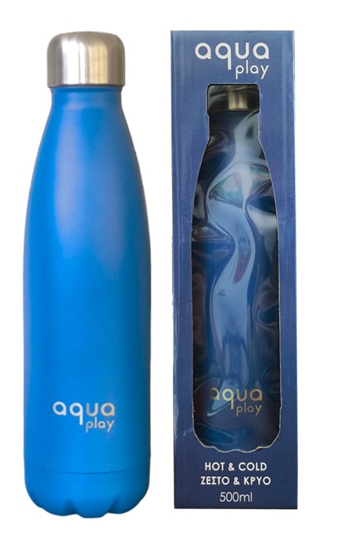 Μπουκάλι Θερμός 500 ml AquaPlay Μπλε