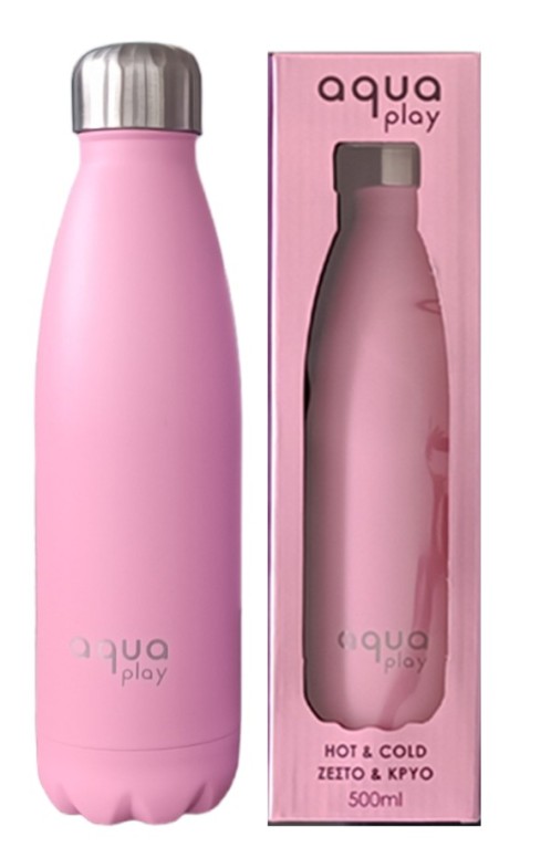 Μπουκάλι Θερμός 500 ml AquaPlay Ροζ