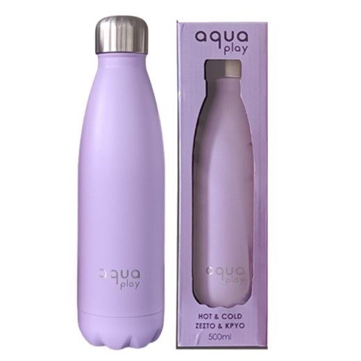 Μπουκάλι Θερμός 500 ml AquaPlay Λιλά