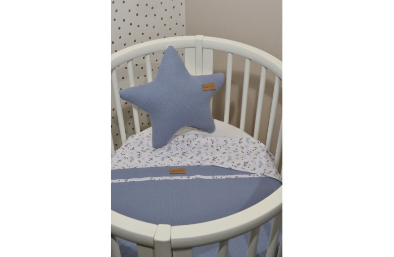 Oliver Baby Des.401 Καλοκαιρινή Κουβέρτα Διπλής Όψης  Ραφ 75x95