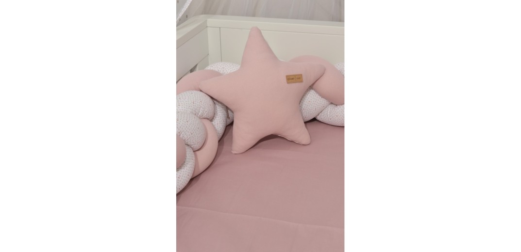 Πλεξούδα τριπλή βαμβακερή 20x200 με ειδική εσωτερική επένδυση Design 402 Oliver Baby