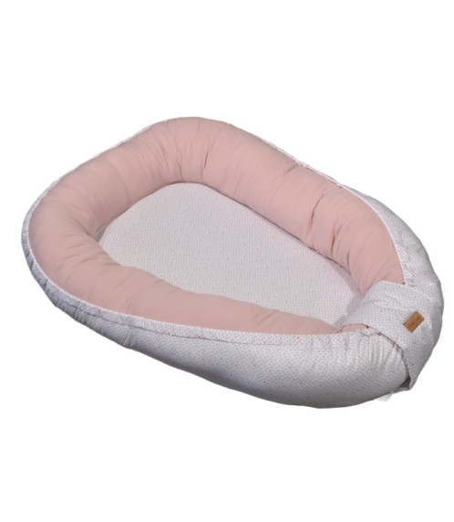 Φωλιά Διπλής όψης-Πλεκτό Ζέρσεϋ Σάπιο Μήλο 100% Βαμβάκι- 75x110 ανοικτή διάσταση Design 402 Oliver Baby