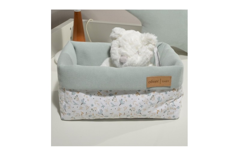 Καλάθι Αποθήκευσης Διπλής Όψης 25x15x13cm Ύψος Design 403 Oliver Baby