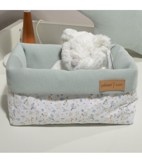 Καλάθι Αποθήκευσης Διπλής Όψης 25x15x13cm Ύψος Design 403 Oliver Baby