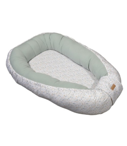 Φωλιά Διπλής Όψης Πλεκτό Ζέρσεϋ 100% Βαμβάκι 75x110cm Design 403 Oliver Baby