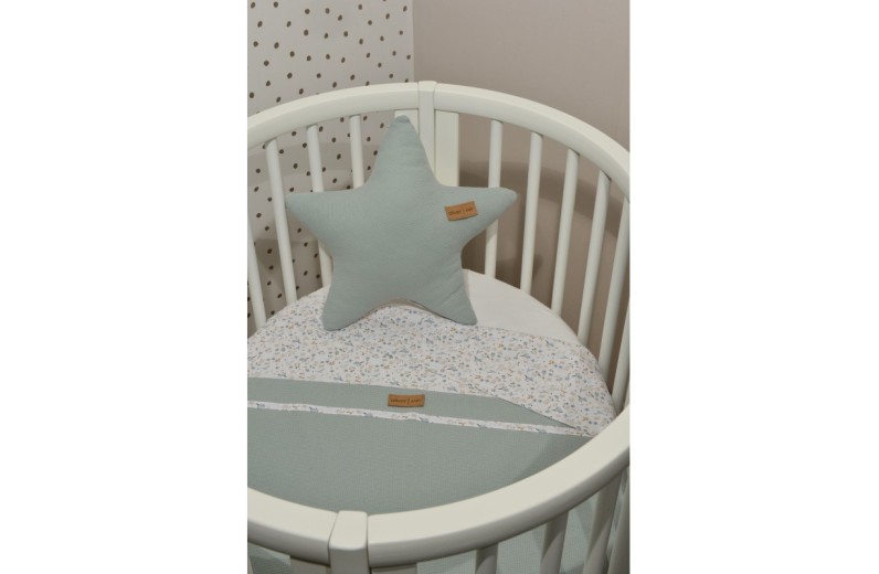 Καλοκαιρινή Κουβέρτα Διπλής Όψης 75x95cm Design 403 Oliver Baby