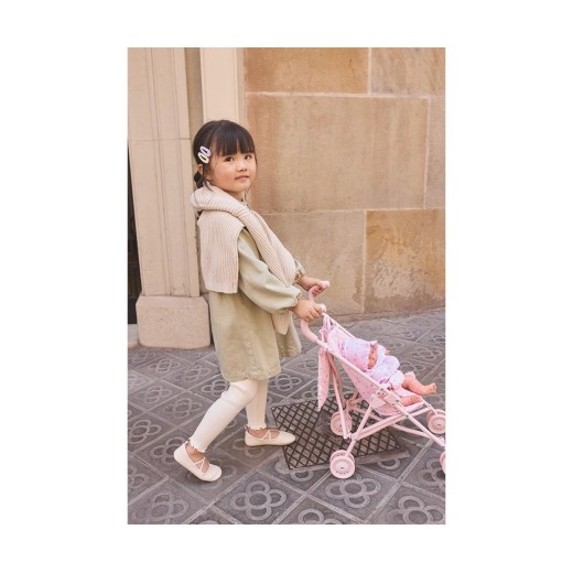 Καροτσάκι για Κούκλες Flowers - Monnëka