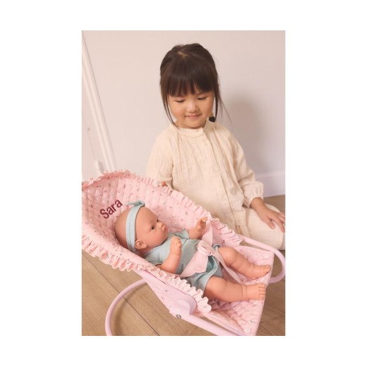 Υφασμάτινο Relax για Κούκλες Flowers - Monnëka