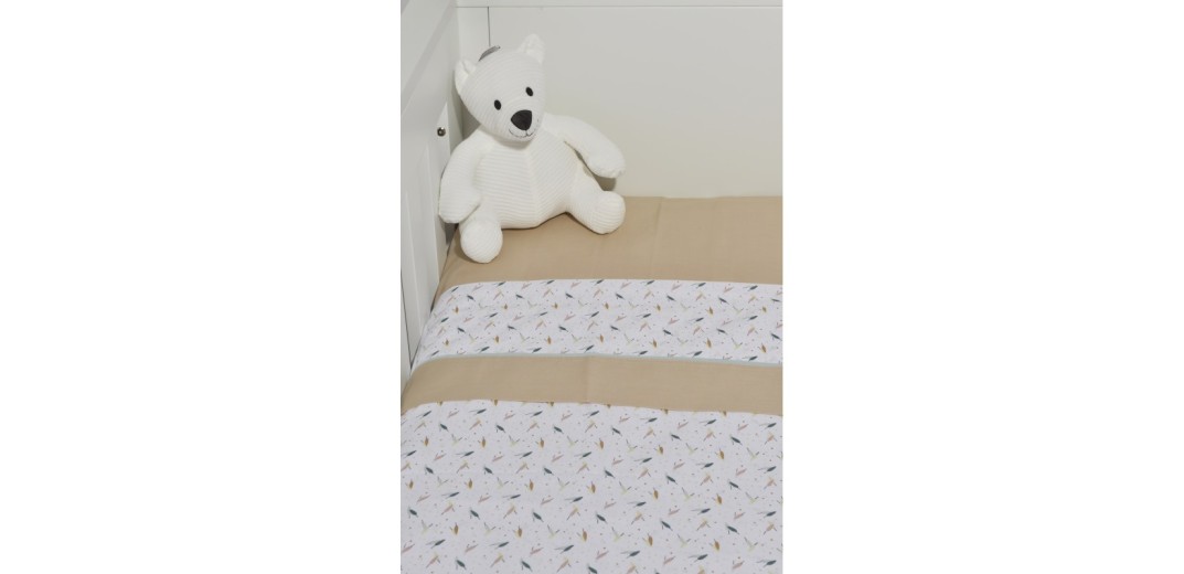 Σεντόνια Λίκνου Σετ 2τεμ. 75x110cm 100% Βαμβάκι Design 404 Oliver Baby