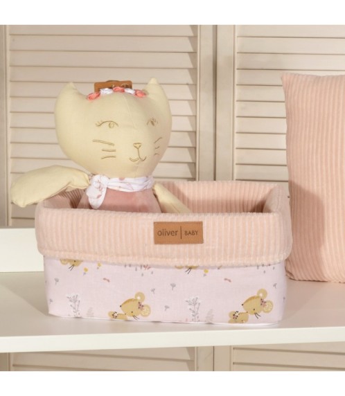 Καλάθι Αποθήκευσης 25x15x13cm ύψος Design 412 Oliver Baby