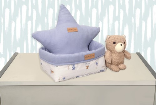 Καλάθι Αποθήκευσης 25x15x13cm ύψος Design 414 Oliver Baby