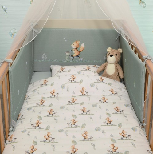 Πάπλωμα & Παπλωματοθήκη Design 423100x140cm Oliver Baby