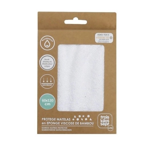 Προστατευτικό Στρώματος 60x120 από Bamboo Trois Kilos Sept