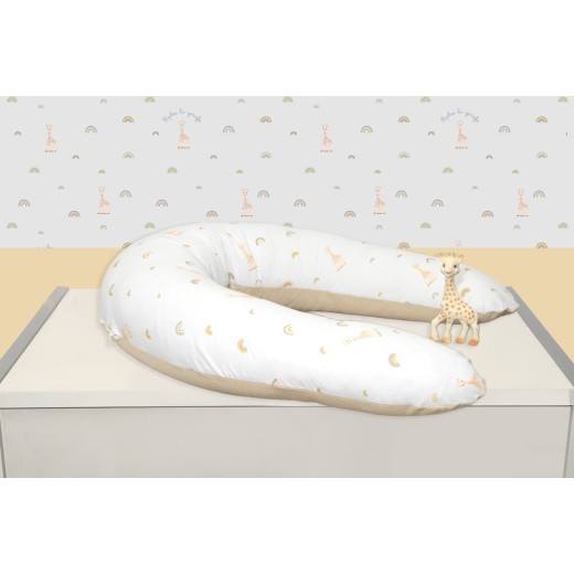 Μαξιλάρι Θηλασμού Design 504 με αφαιρούμενη θήκη - Sophie La Girafe