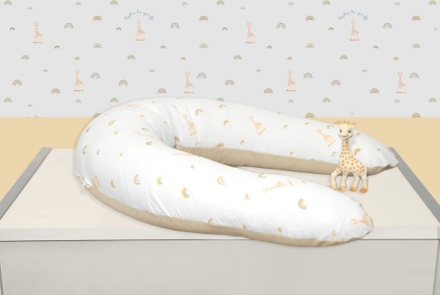 Μαξιλάρι Θηλασμού Design 504 με αφαιρούμενη θήκη - Sophie La Girafe