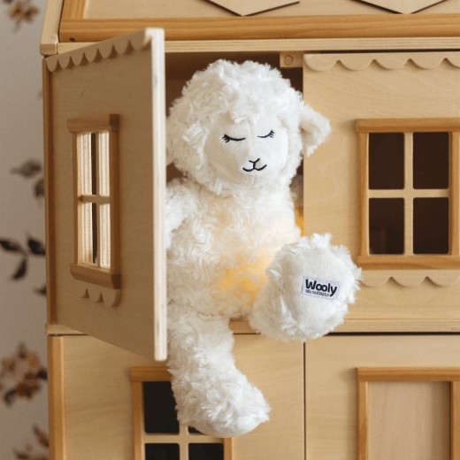 Λούτρινο Προβατάκι με Φως και Λευκό Ήχο - Trois Kilos Sept