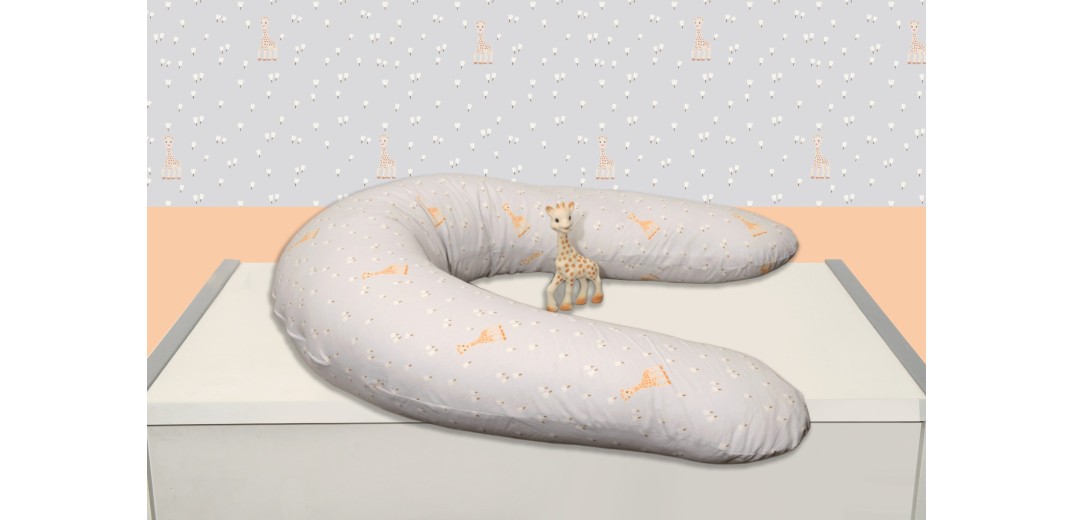 Μαξιλάρι Θηλασμού με αφαιρούμενη θήκη Design 505 - Sophie La Girafe