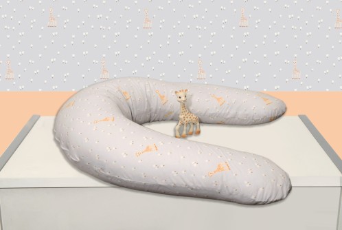 Μαξιλάρι Θηλασμού με αφαιρούμενη θήκη Design 505 - Sophie La Girafe