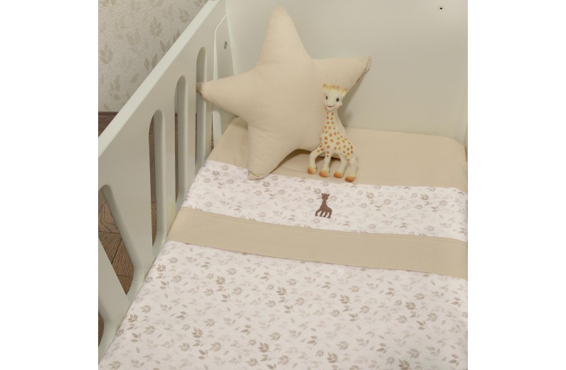 Σεντόνια Λίκνου 2τεμ. 80x110 Design 506 SOPHIE LA GIRAFE