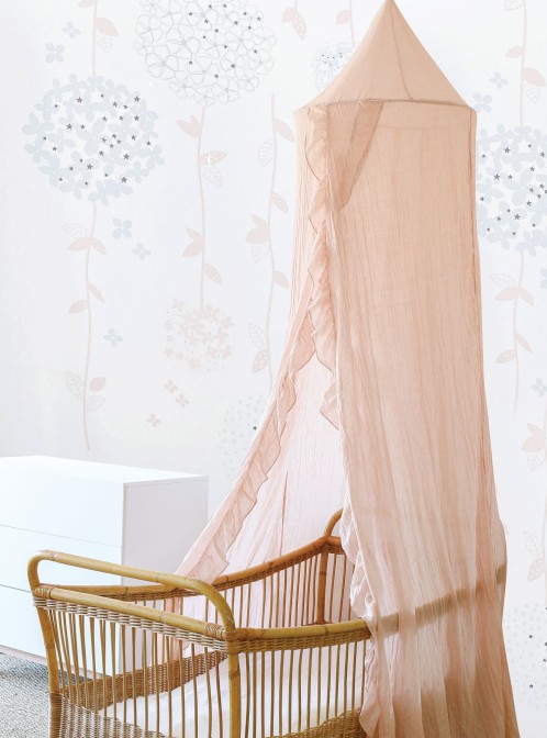 Υφασμάτινη Κουνουπιέρα Σάπιο Μήλο Mε Βολάν Trois Kilos Sept