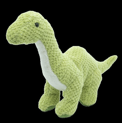 Πράσινος Λούτρινος Δεινόσαυρος 36cm Organic Cotton Blend - CUTE