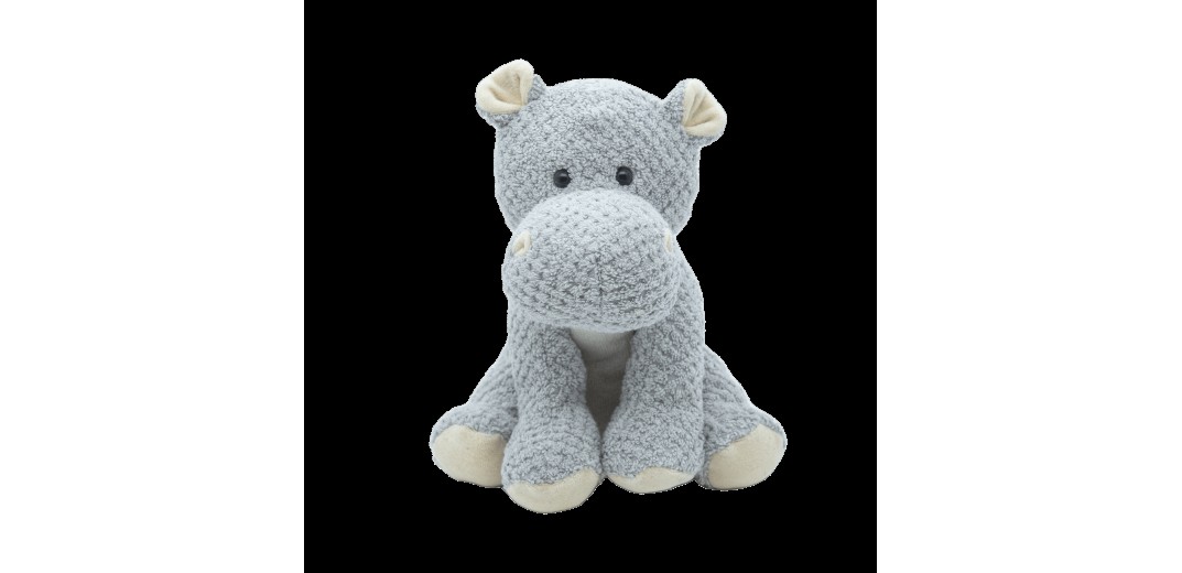 Λούτρινος Ιποππόταμος 22cm Organic Cotton Blend - CUTE