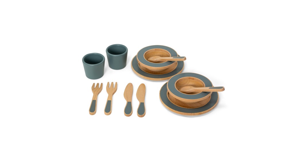 Σετ Φαγητού - Πράσινο Mama Memo