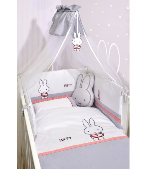 Miffy σετ 9τ Des.65 Προίκα Γκρι με Μεταλλικό Σίδερο Κουνουπιέρας αξίας 23€