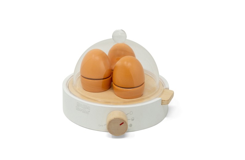 Ξύλινος Βραστήρας Αυγών Mama Memo