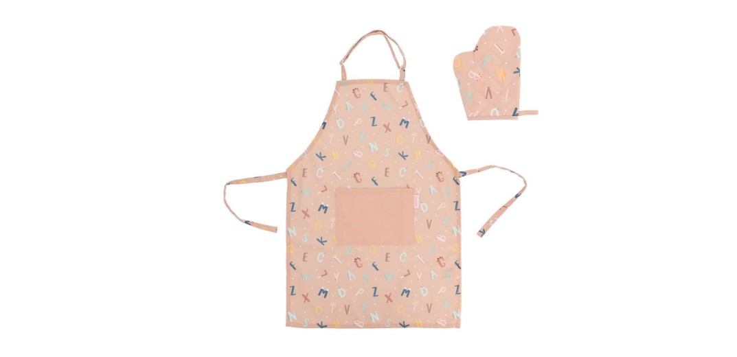 Σετ Ποδιά και Γάντι Funny Letters - Tutete