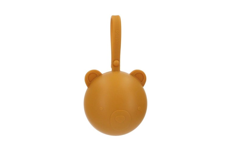 Θήκη για πιπίλες Bear Μουσταρδί Tutete