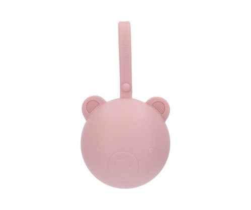 Θήκη για πιπίλες Bear Ροζ Tutete