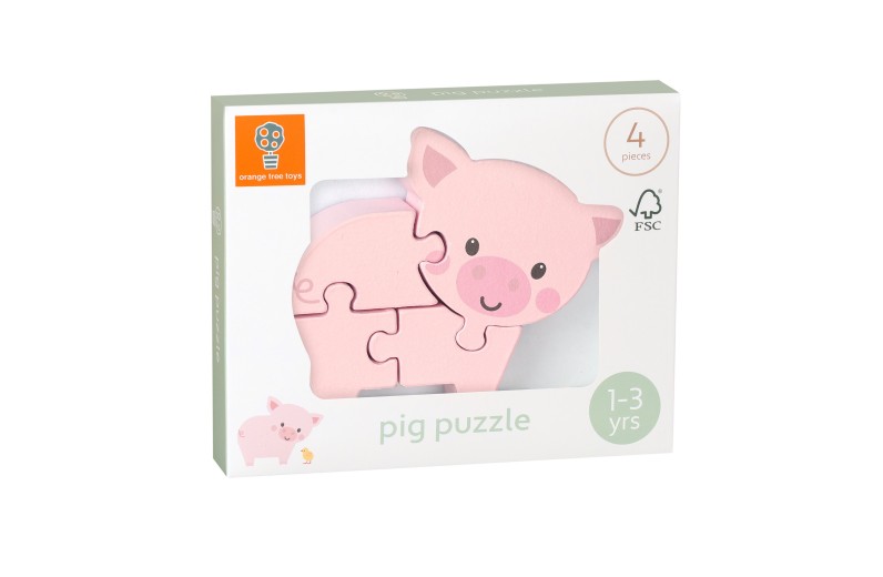 Παζλ Γουρουνάκι Orange Tree Toys