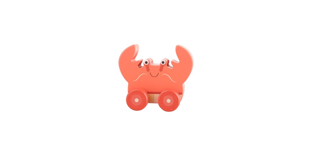 Καβούρι push & pull Orange Tree Toys