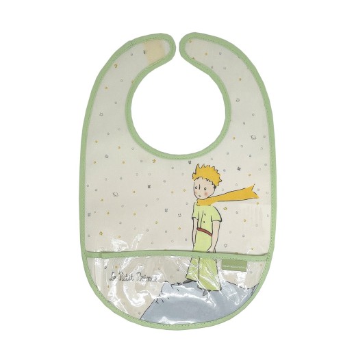 Αδιαβροχοποιημένη Σαλιάρα Mε Tσέπη Little Prince - Petit Jour Paris