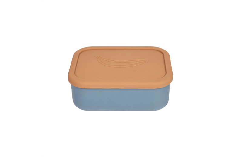 Υummy Lunch Box Σιλικόνης - Μπλε - OYOY