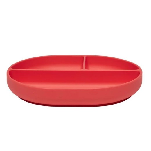 Πιάτο Σιλικόνης με Βεντούζα Enkei - Kόκκινο - OYOY