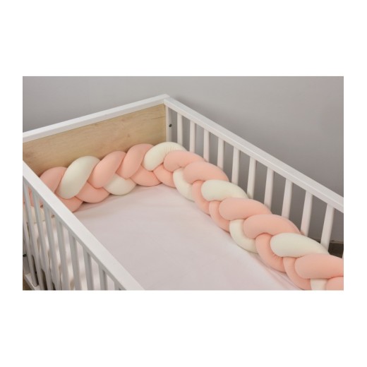 Πλεξούδα τριπλή βαμβακερή 20X200  με ειδική εσωτερική επένδυση Design 766 Oliver Baby