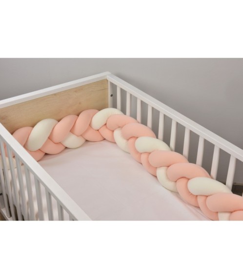Πλεξούδα τριπλή βαμβακερή 20X200  με ειδική εσωτερική επένδυση Design 766 Oliver Baby