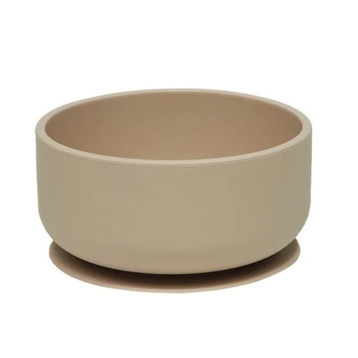 Mπωλ Σιλικόνης με Βεντούζα Enkei - Εκρού - OYOY