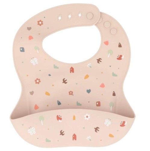 Σαλιάρα Σιλικόνης Geometric Nature - Tutete