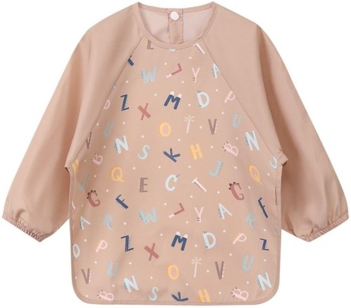 Σαλιάρα με μανίκια Funny Letters - Tutete