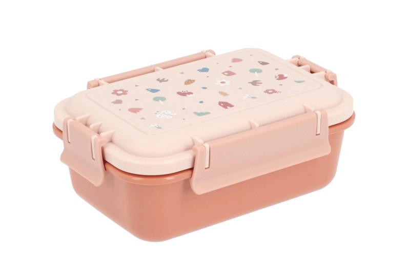 Μεγάλο Φαγητοδοχείο με Καπάκι Ασφαλείας Geometric Nature - Tutete