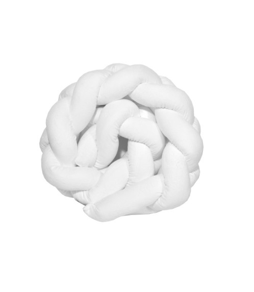 Πλεξούδα βελουτέ 20Χ200 cm Λευκή Design 900 Oliver Baby