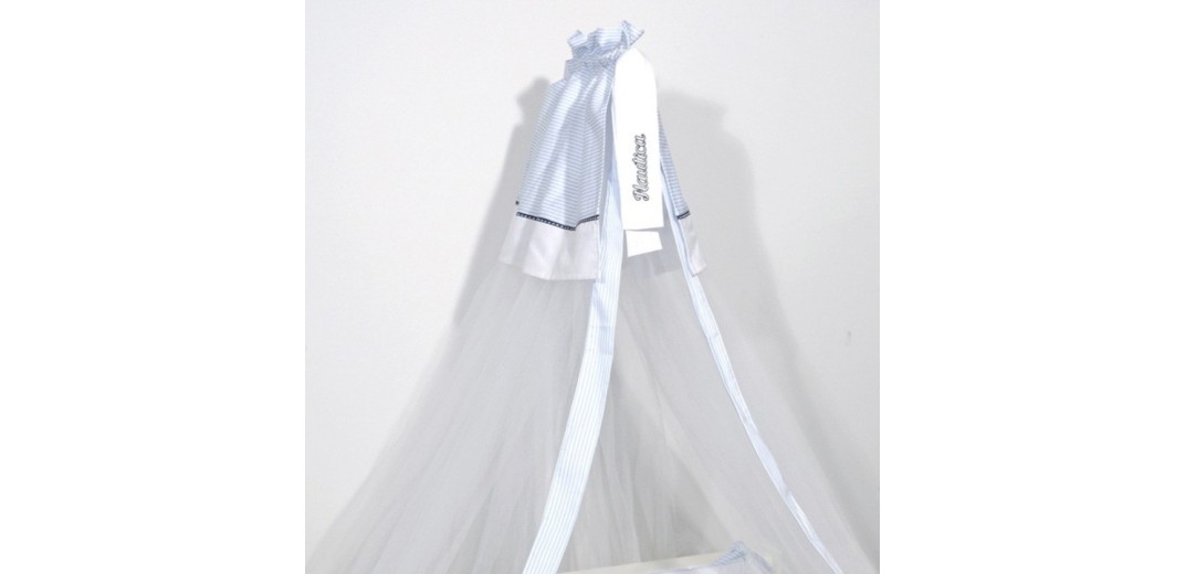 Κουνουπιέρα 180x500 cm Design 901 Σιέλ-Ριγέ