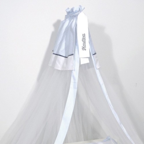 Κουνουπιέρα 180x500 cm Design 901 Σιέλ-Ριγέ