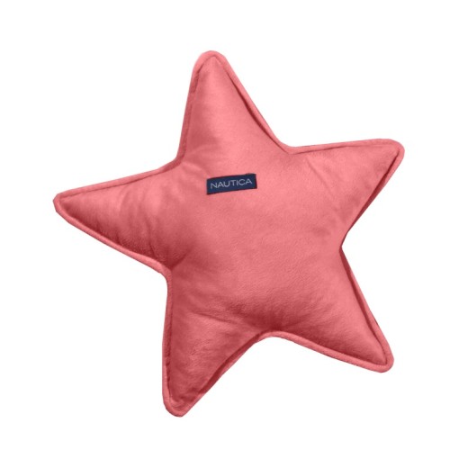 Διακοσμητικό Μαξιλάρι Βελουτέ Αστέρι Design 906 Κοραλλί